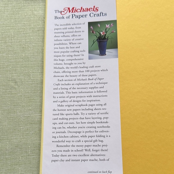 The Michaels Book of Paper Crafts - Picture 3 of 4